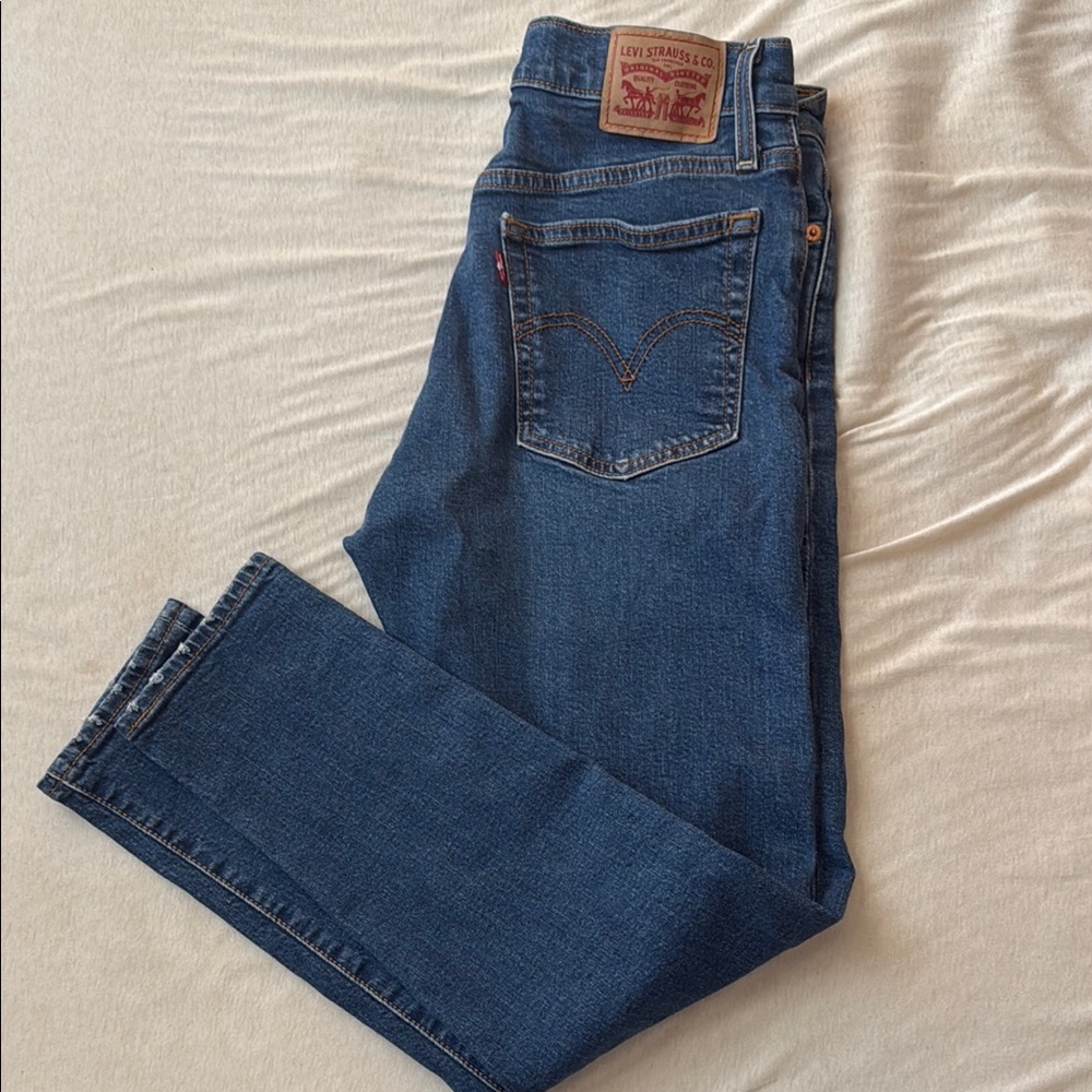 Levi's Blue Straight Jeans Classic Denim
